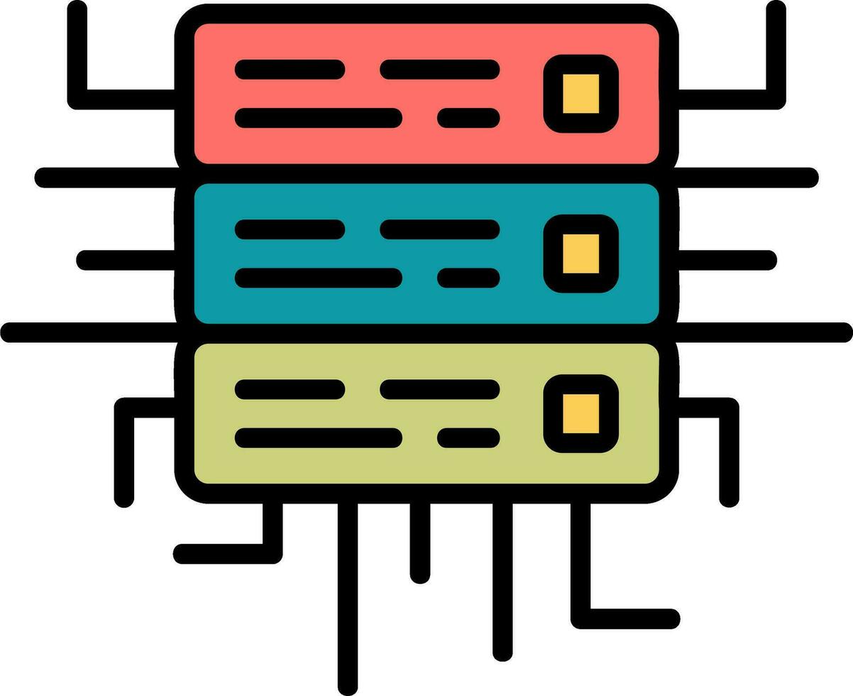 Server Vector Icon