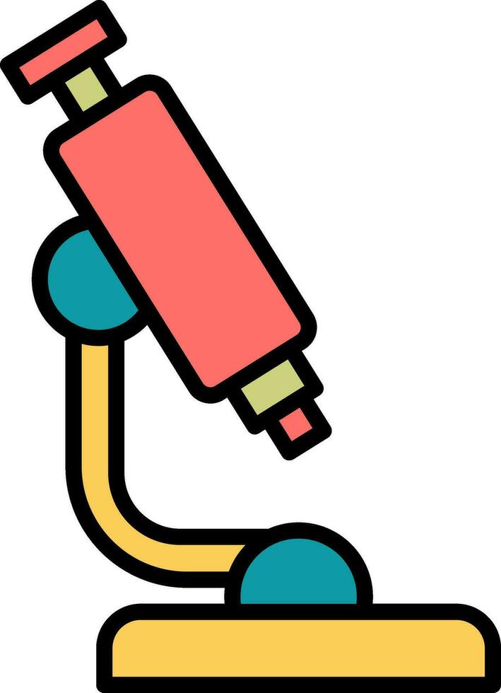 Microscope Vector Icon