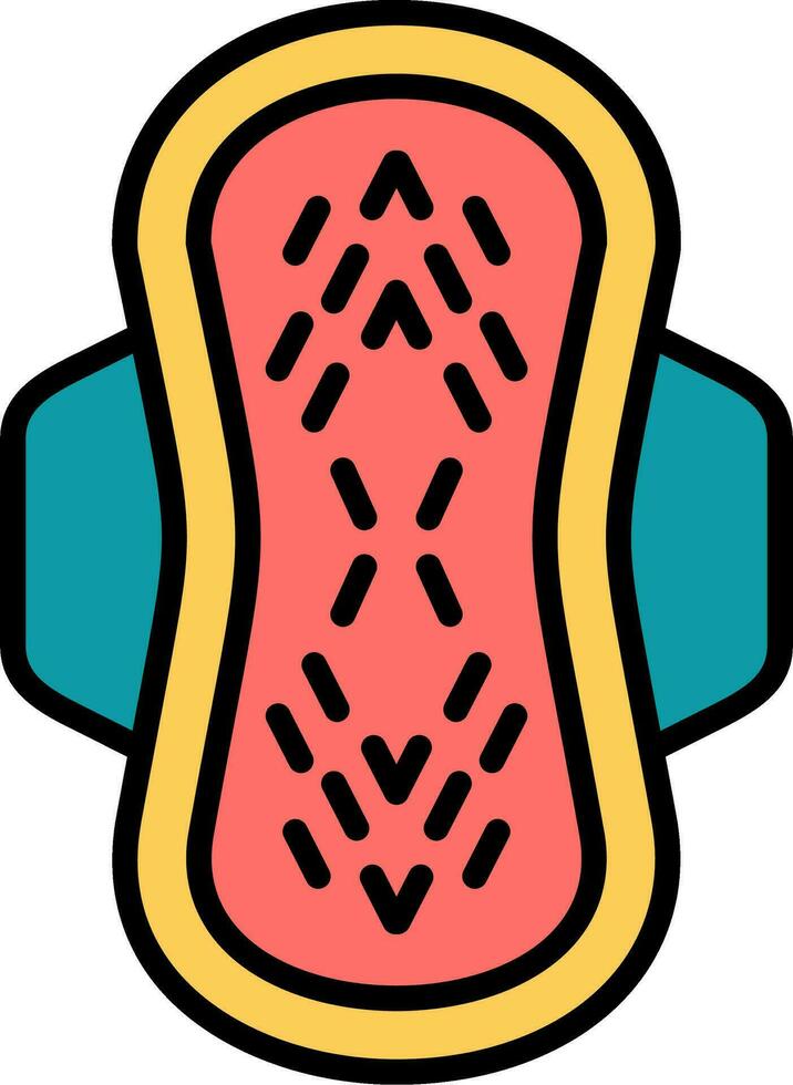 Sanitary Pad Vector Icon
