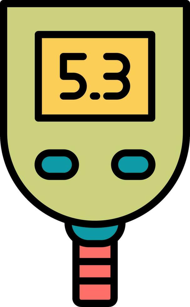 Glucometer Vector Icon