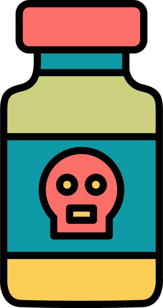 Poison Vector Icon