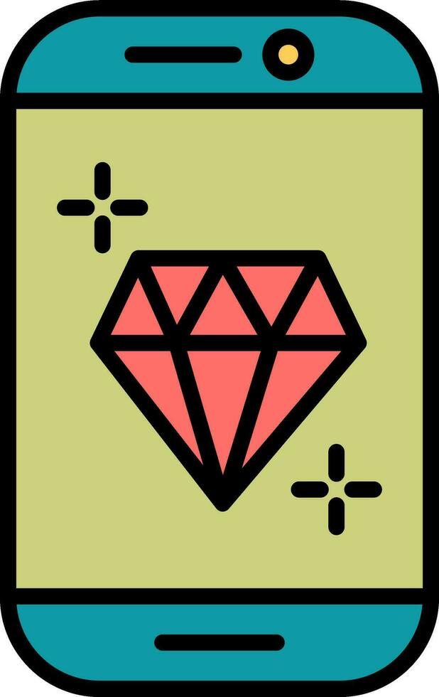 Diamond Vector Icon