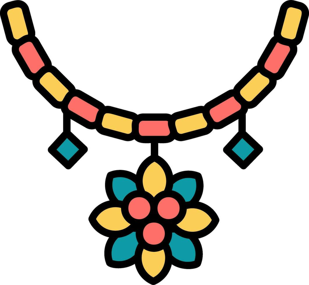 Necklace Vector Icon