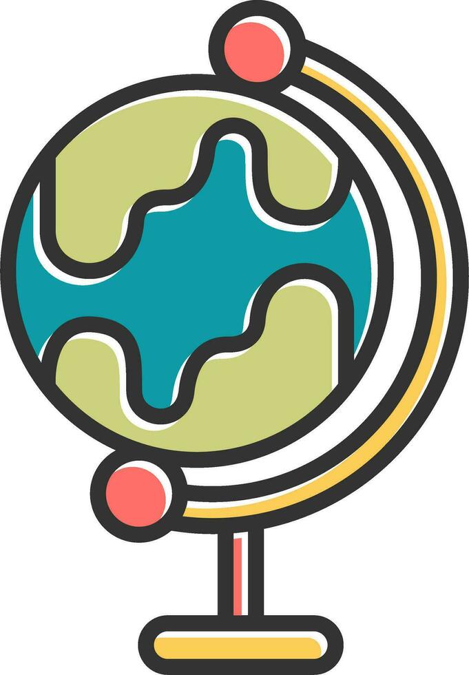 Planet Earth Vector Icon