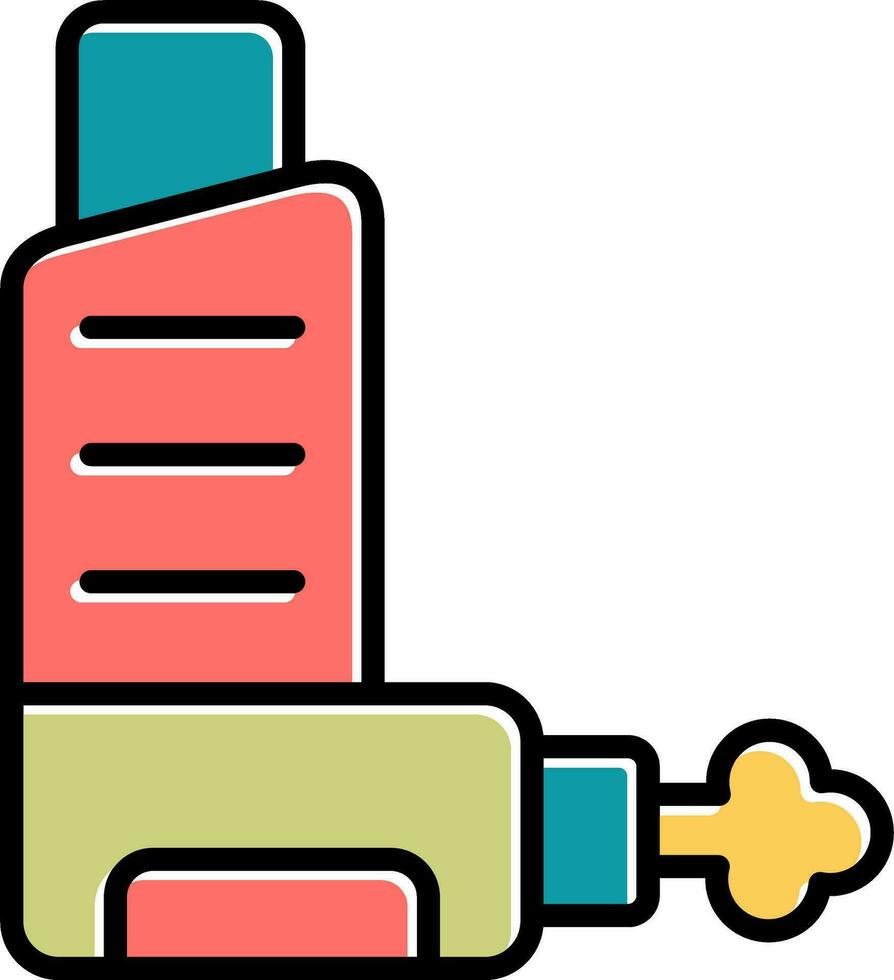 Inhaler Vector Icon