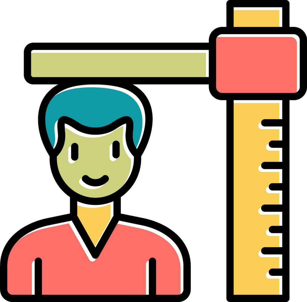 Height Vector Icon