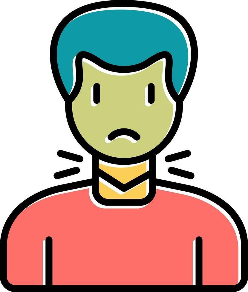 Thyroid Vector Icon