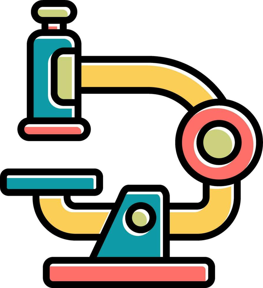 Microscope Vector Icon