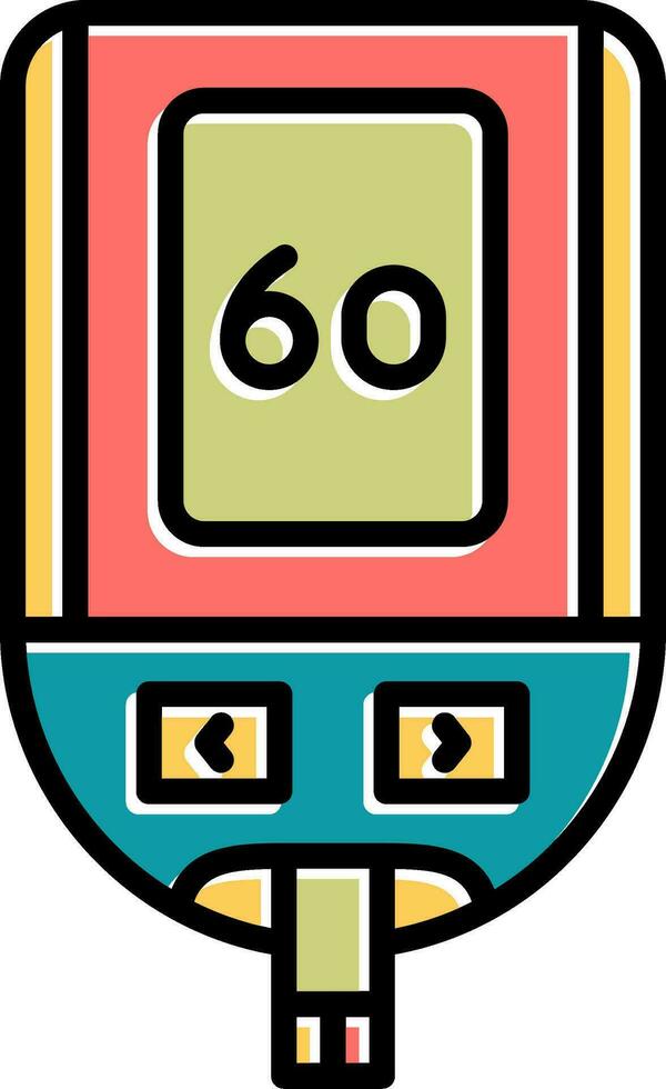 Glucometer Vector Icon
