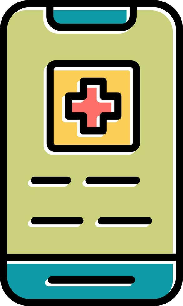 Medical App Vector Icon