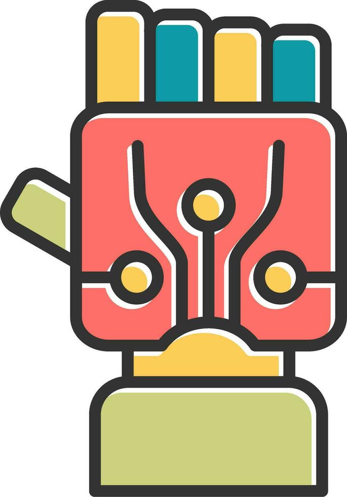 Bionic Hand Vector Icon