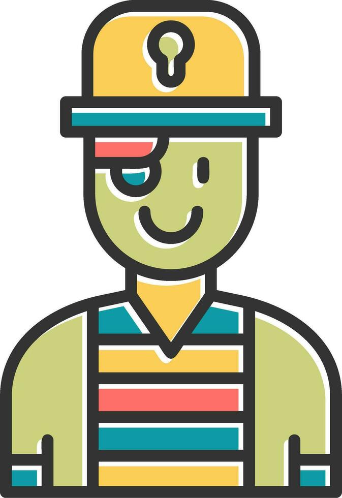 Pirate Vector Icon