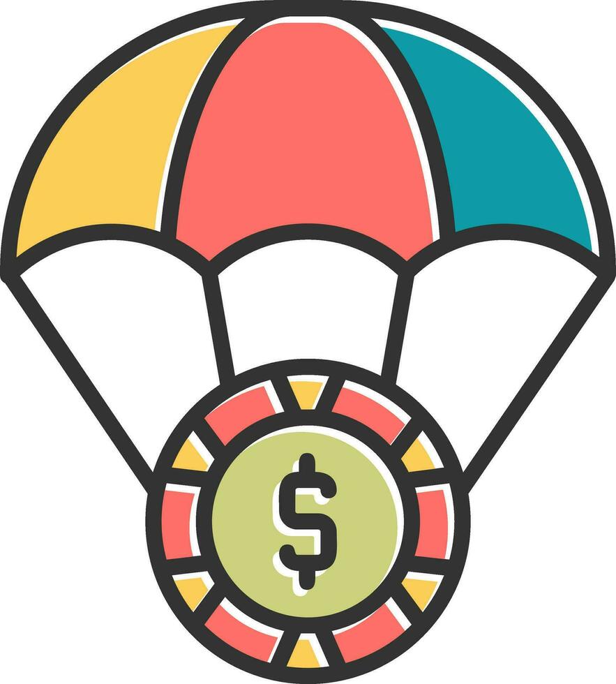 Parachute Vector Icon