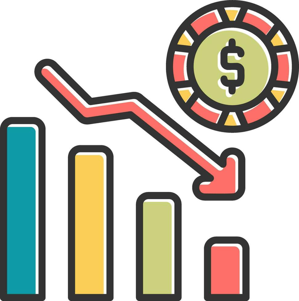 Bar Chart Vector Icon