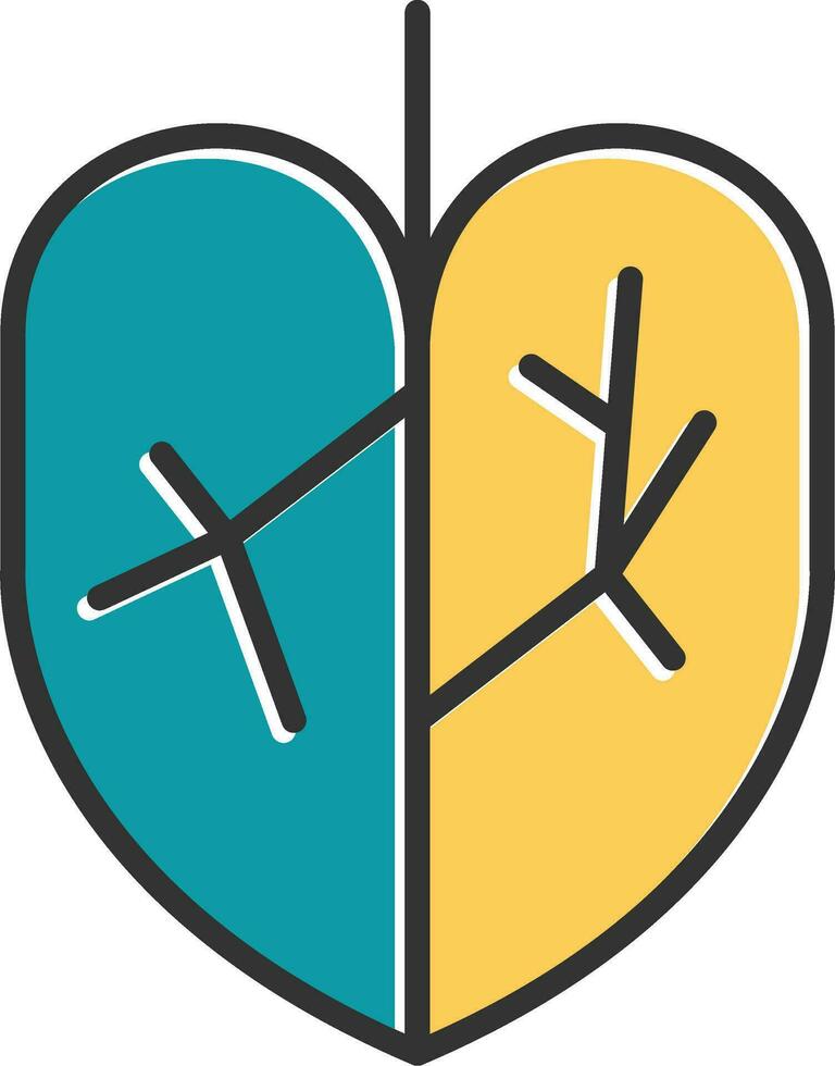 Colocasia Vector Icon