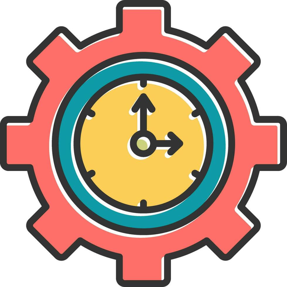 Time Management Vector Icon