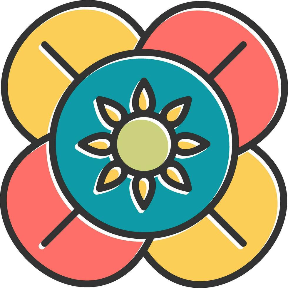 Hibiscus Vector Icon