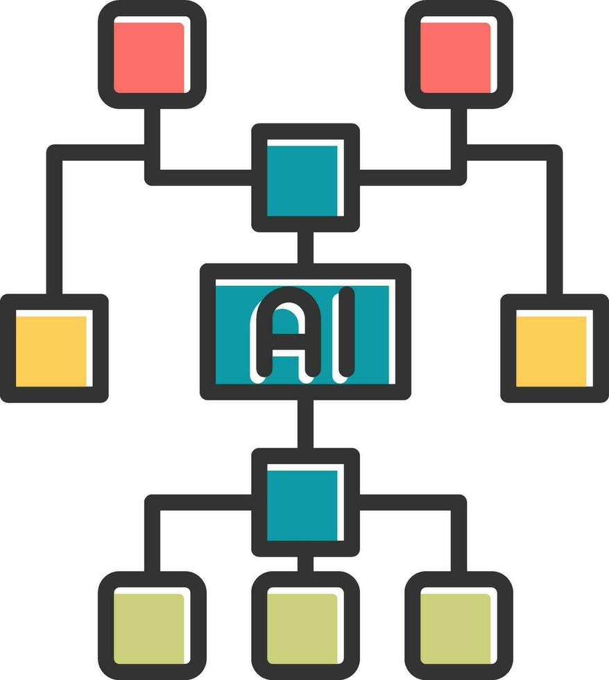 Artificial Intelligence Vector Icon