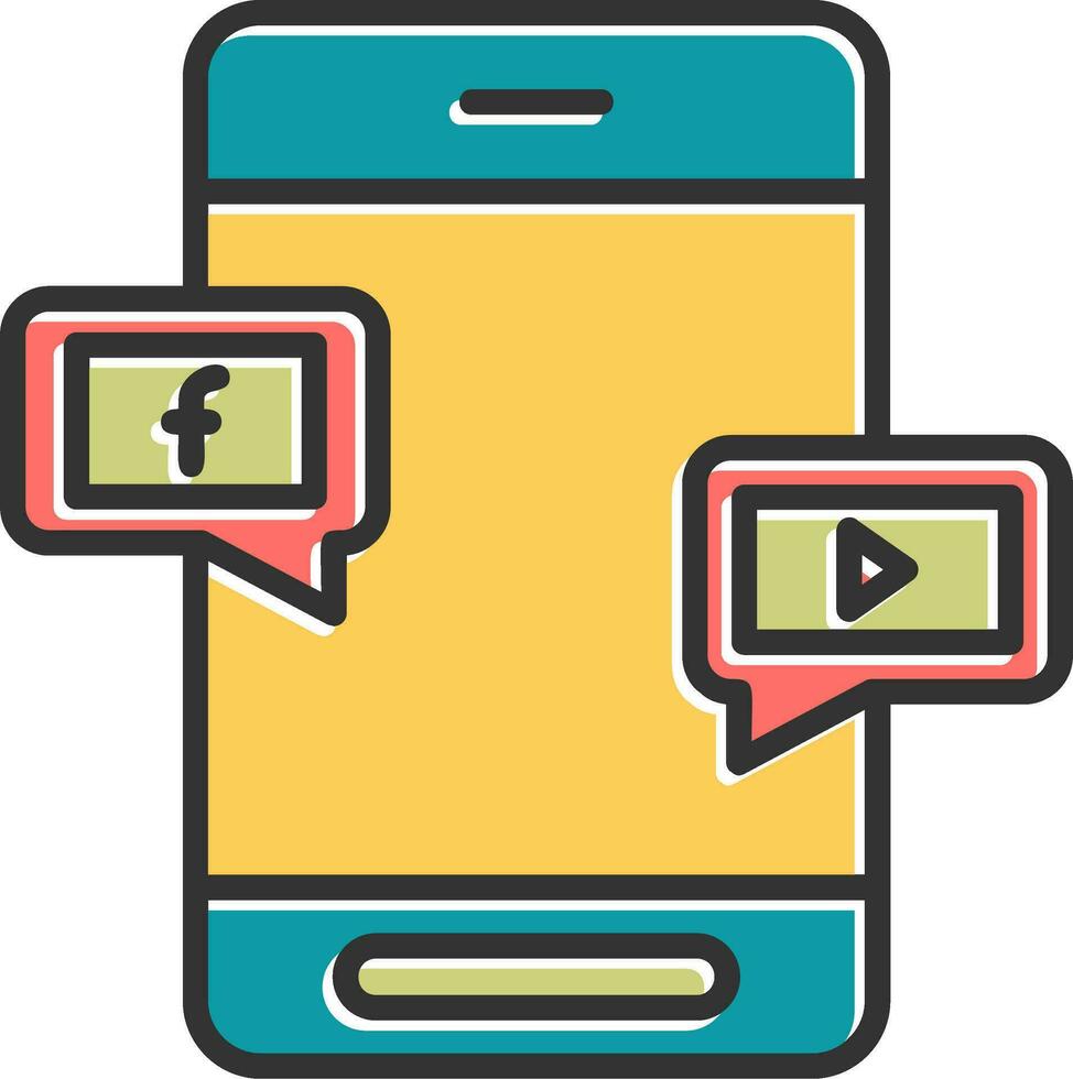 Social Media Vector Icon