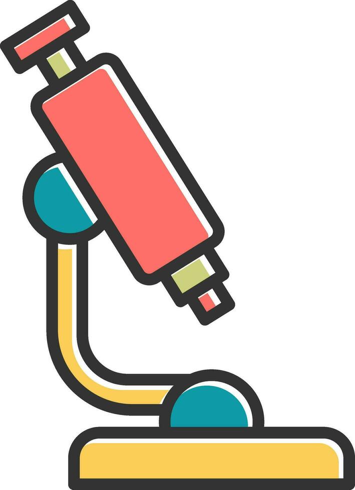Microscope Vector Icon