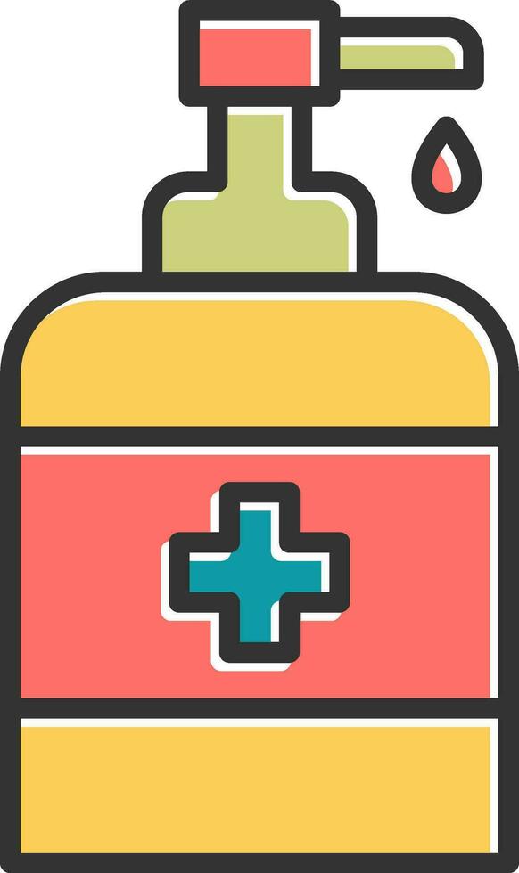 Hand Sanitizer Vector Icon