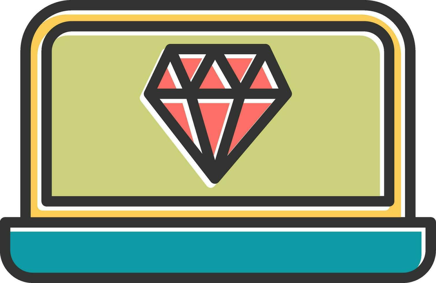 Diamond Vector Icon