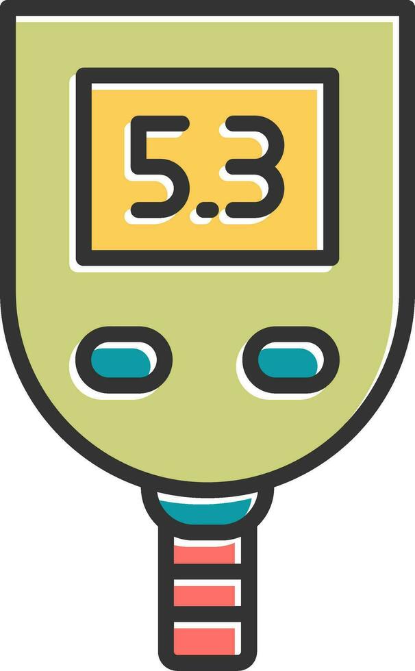 Glucometer Vector Icon