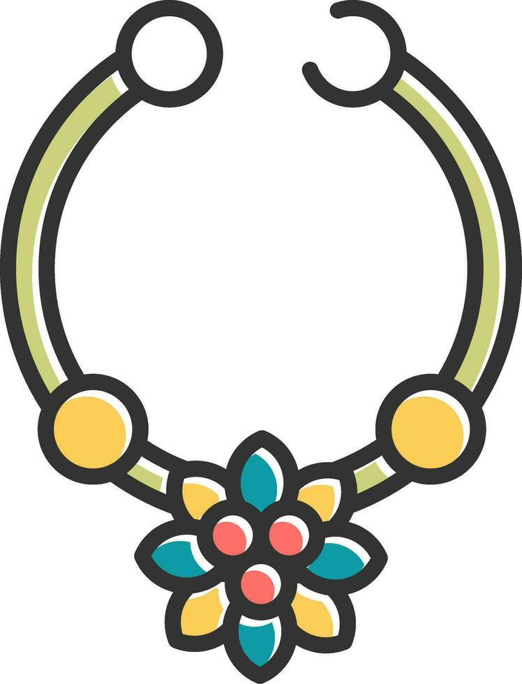 Septum Vector Icon