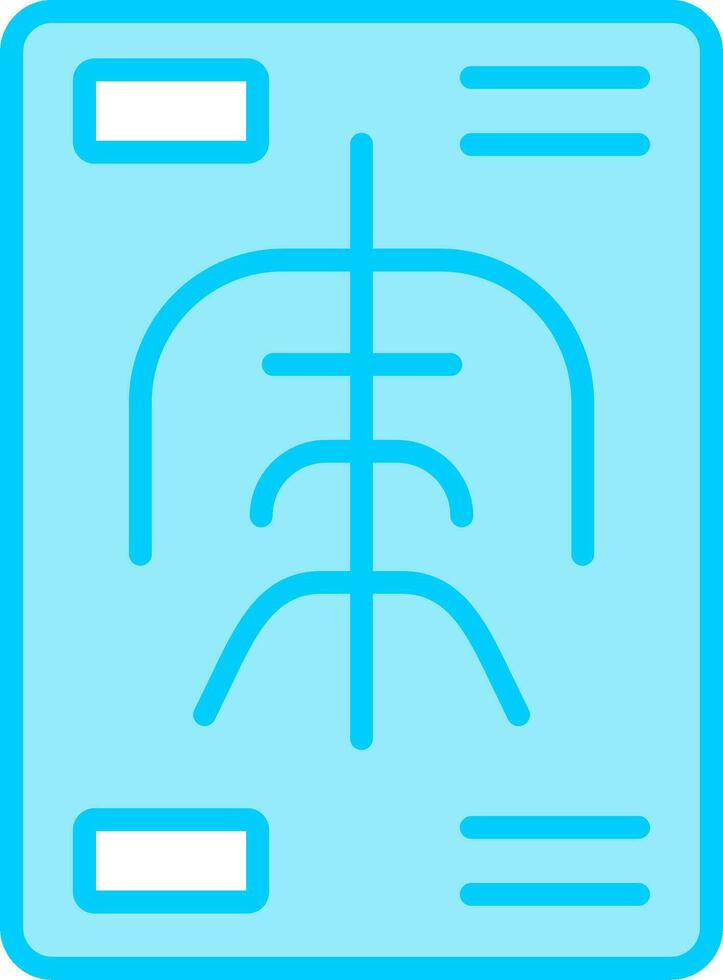 X Rays Vector Icon