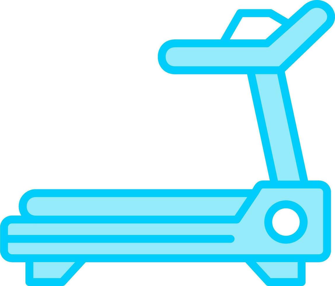 Treadmill Vector Icon
