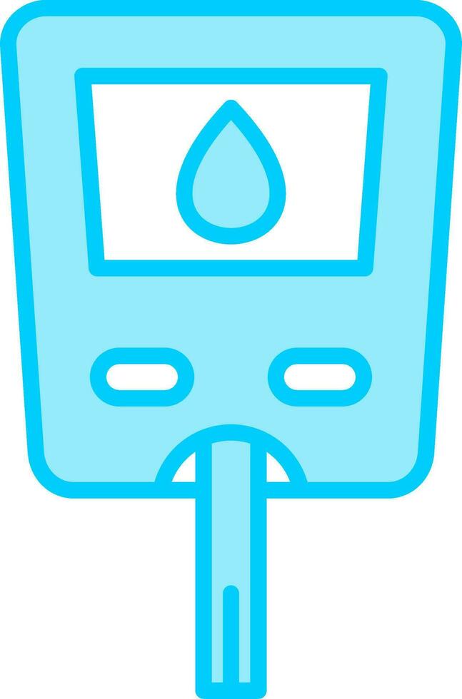 Glucose Meter Vector Icon