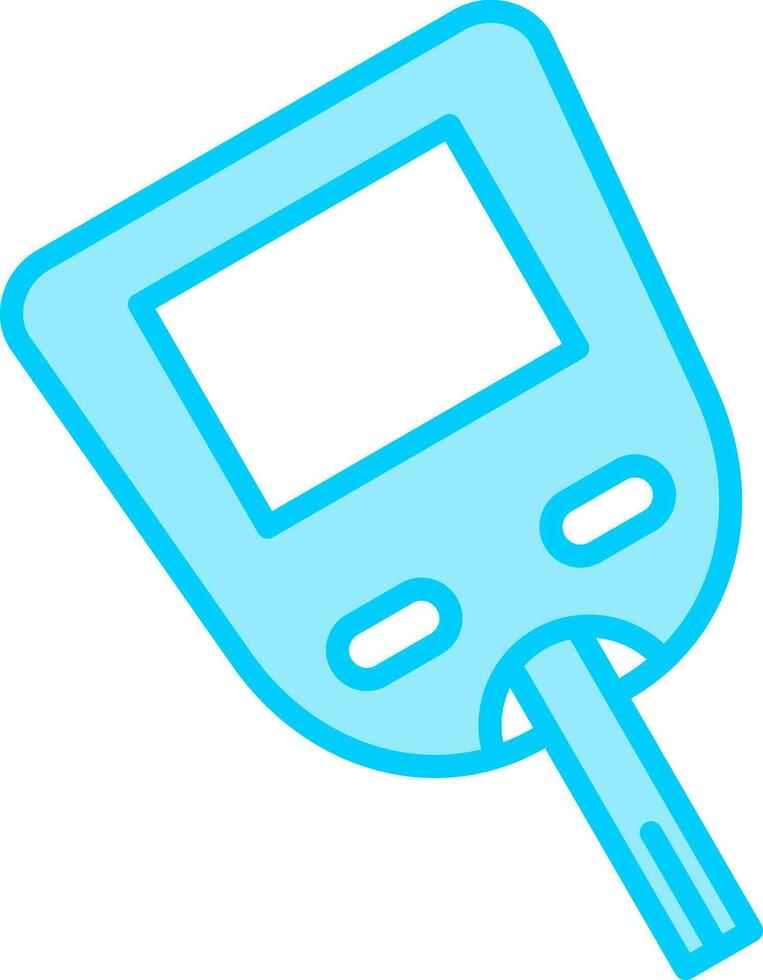 Glucose Meter Vector Icon