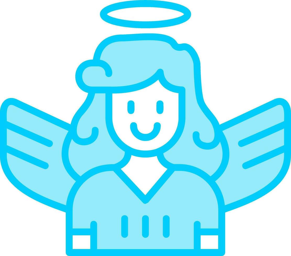 ángel vector icono