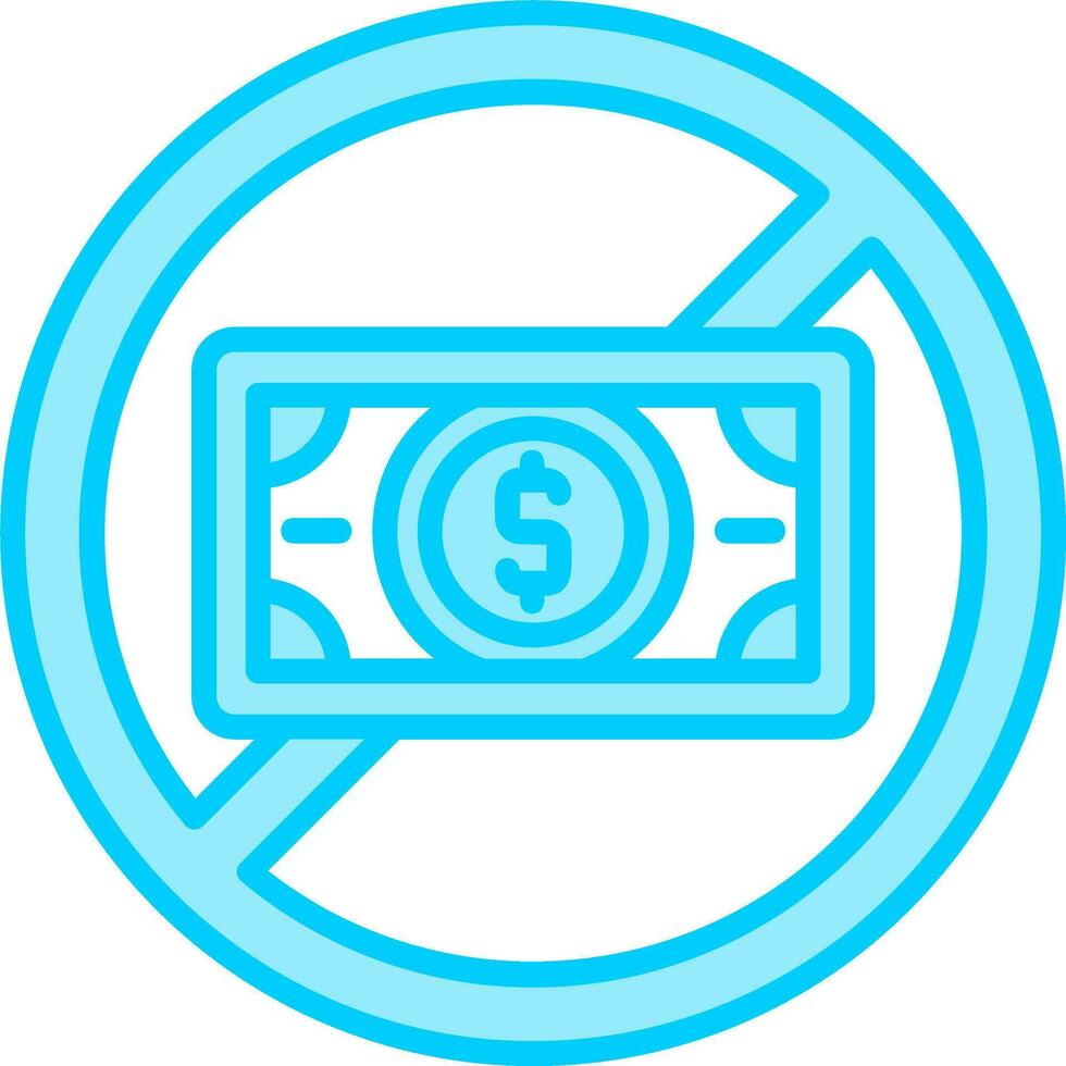 No Money Vector Icon