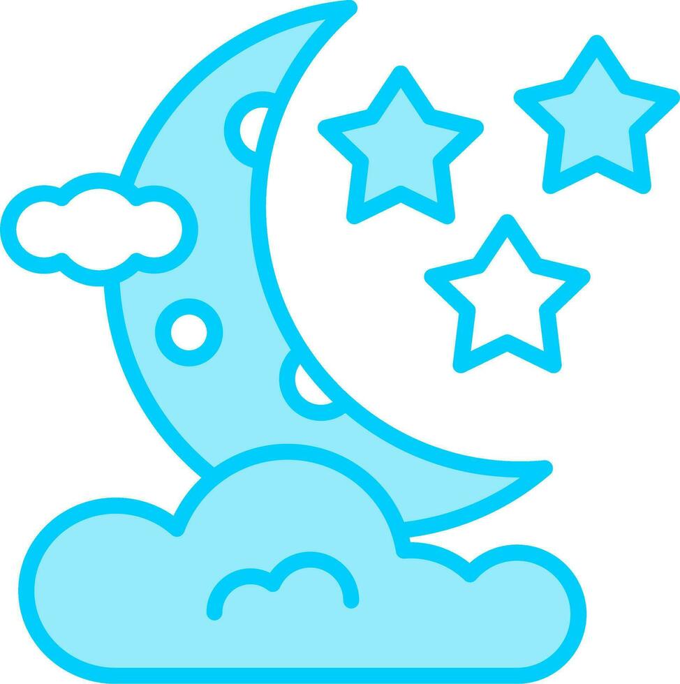 Moon Vector Icon