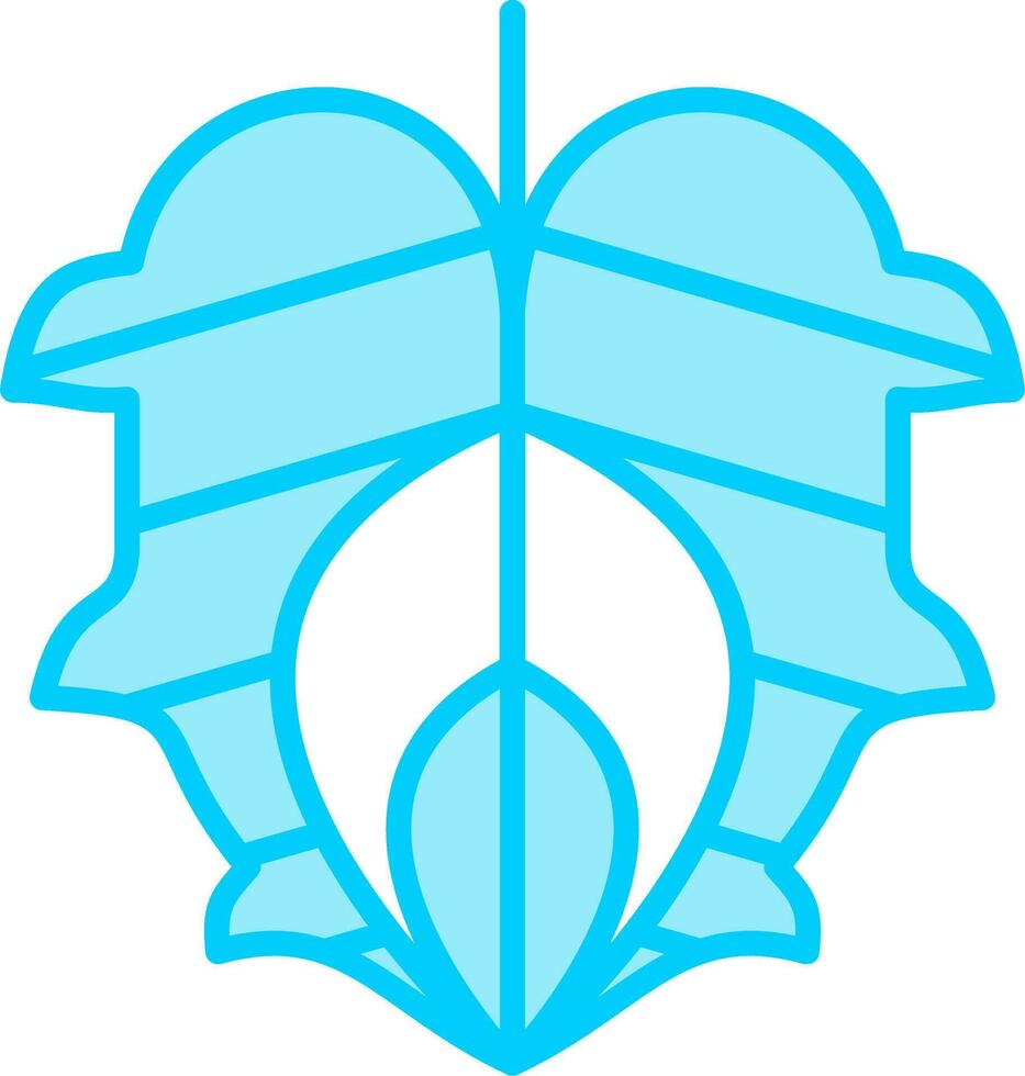 Monstera Leaf Vector Icon