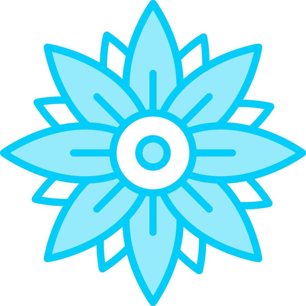 Chrysanthemum Vector Icon