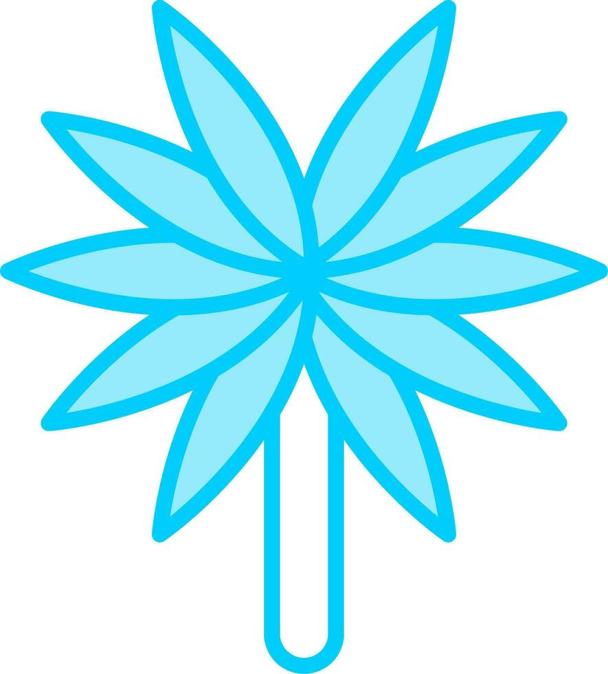 Spider Plant Vector Icon