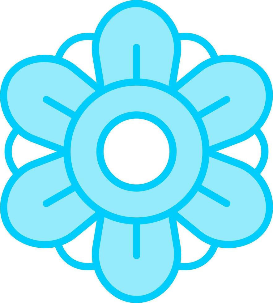 Dahlia Vector Icon
