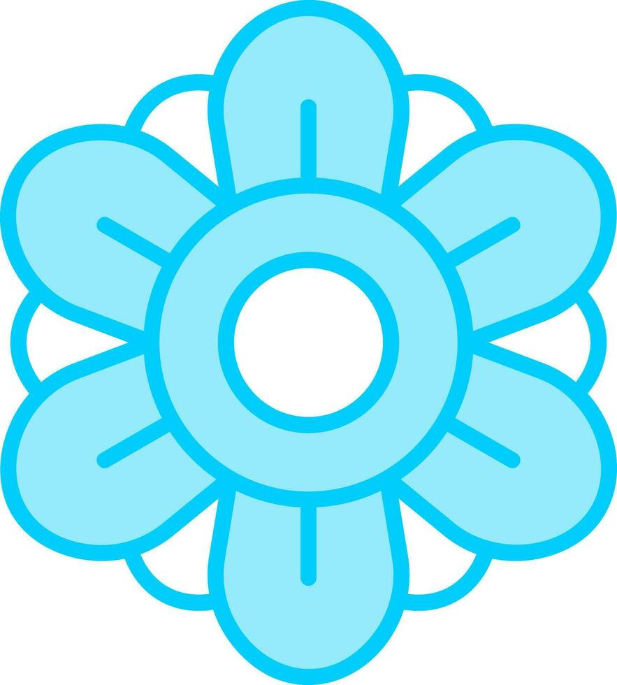 Dahlia Vector Icon