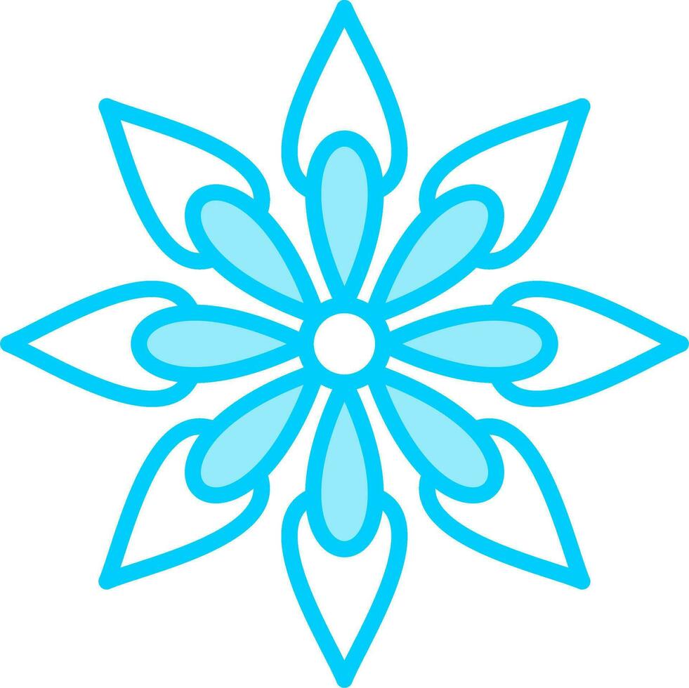 zinnia vector icono