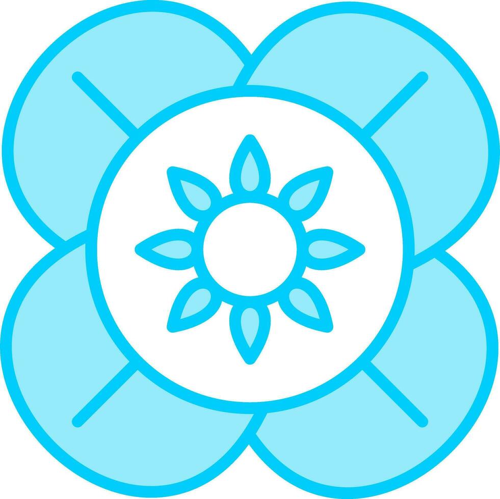 Hibiscus Vector Icon