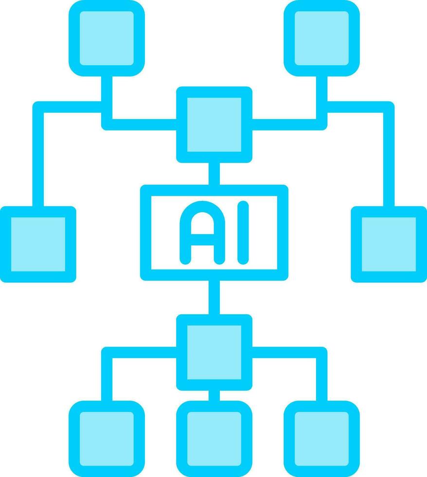 Artificial Intelligence Vector Icon