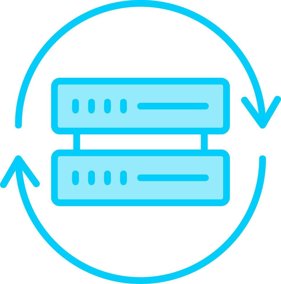 Data Transformation Vector Icon