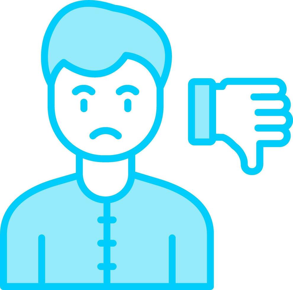 Dissatisfaction Vector Icon