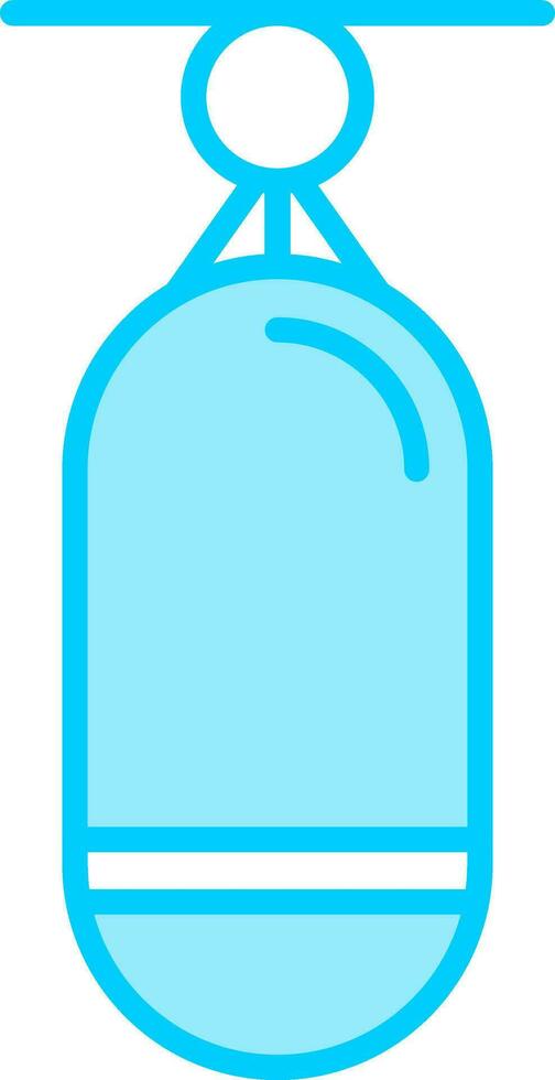 Boxing Bag Vector Icon