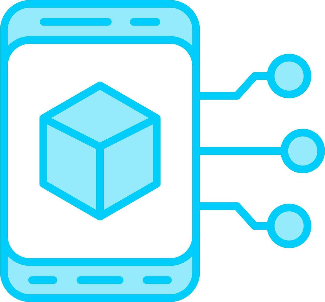 Augmented Reality Vector Icon