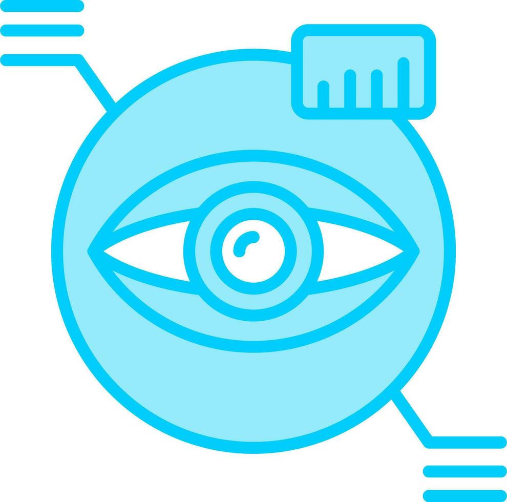 Eye Scanner Vector Icon