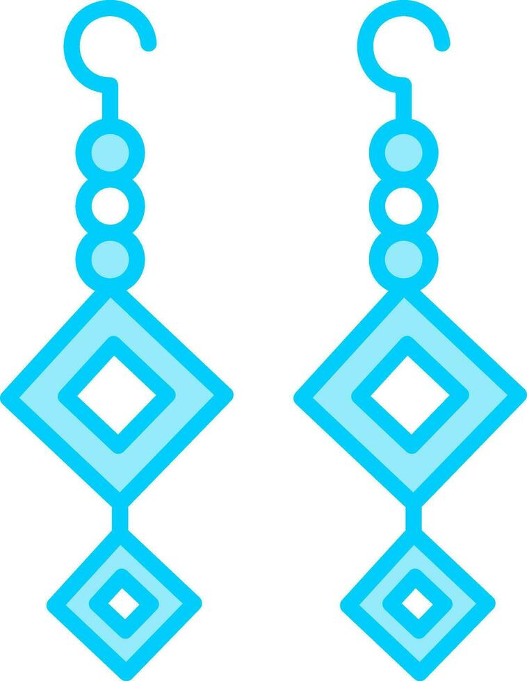Earrings Vector Icon