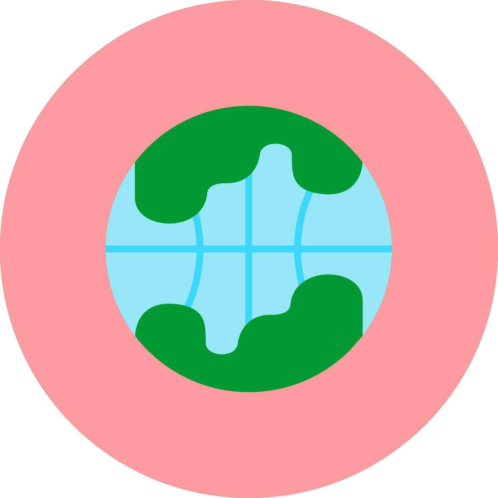 Planet Earth Vector Icon